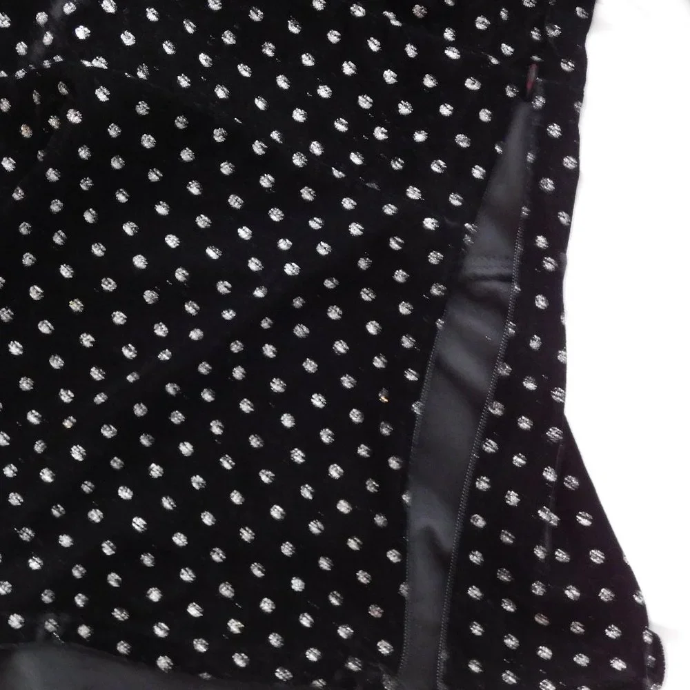 NWT - Express - Sexy Deep V-Neck Velvet Top with Sparkle, SZ: XS - Picture 6 of 10